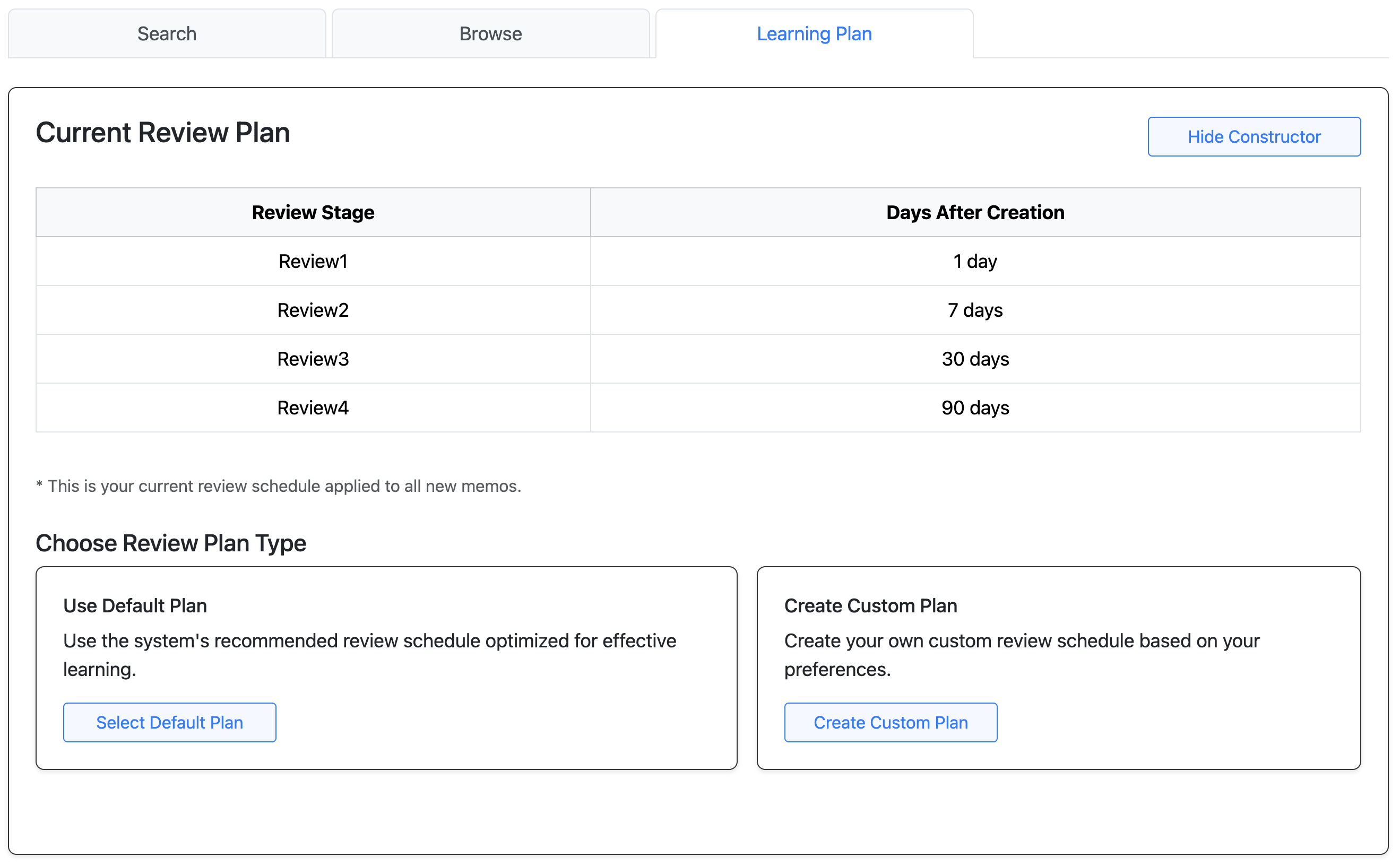 Create Memo Window